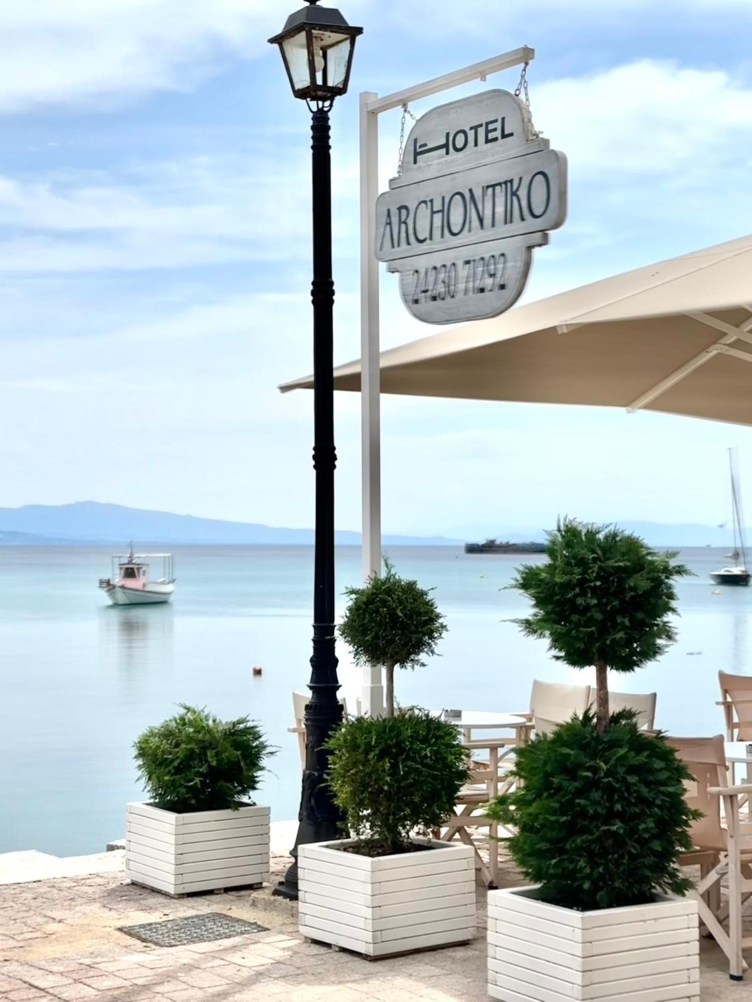 Archontiko seaside hotel Platanias  Exterior foto
