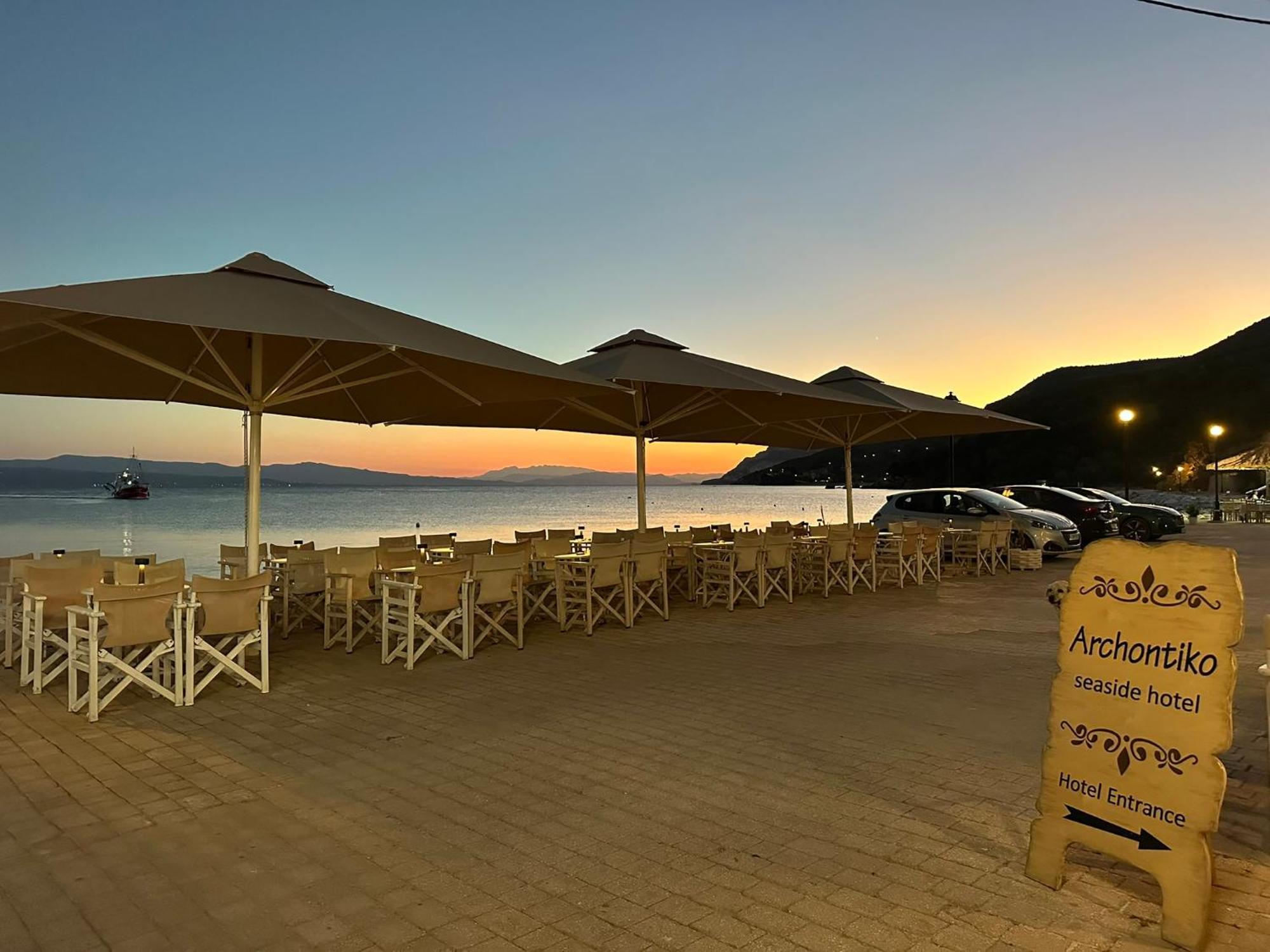 Archontiko seaside hotel Platanias  Exterior foto